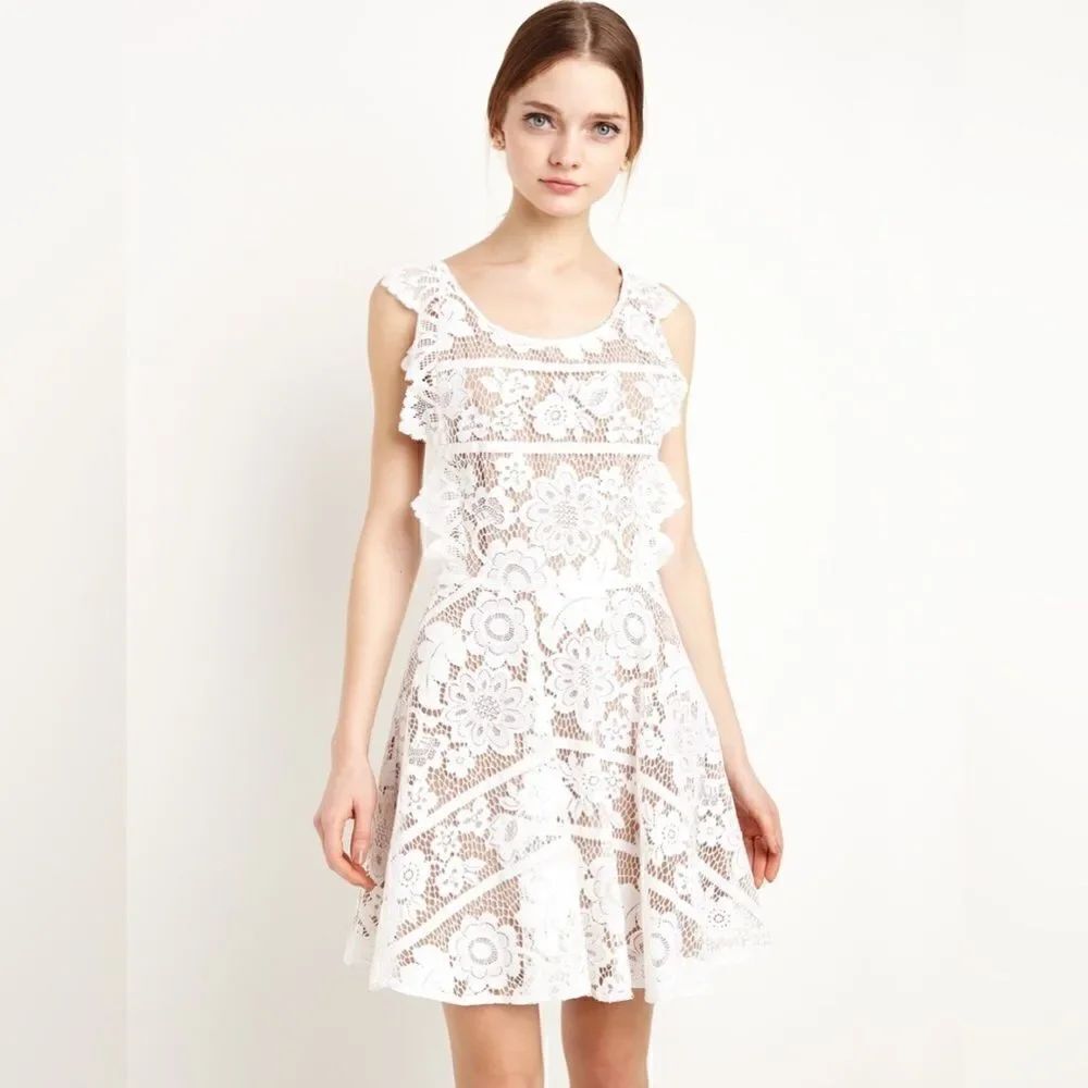 NWT For Love and Lemons Giani Apron Dress